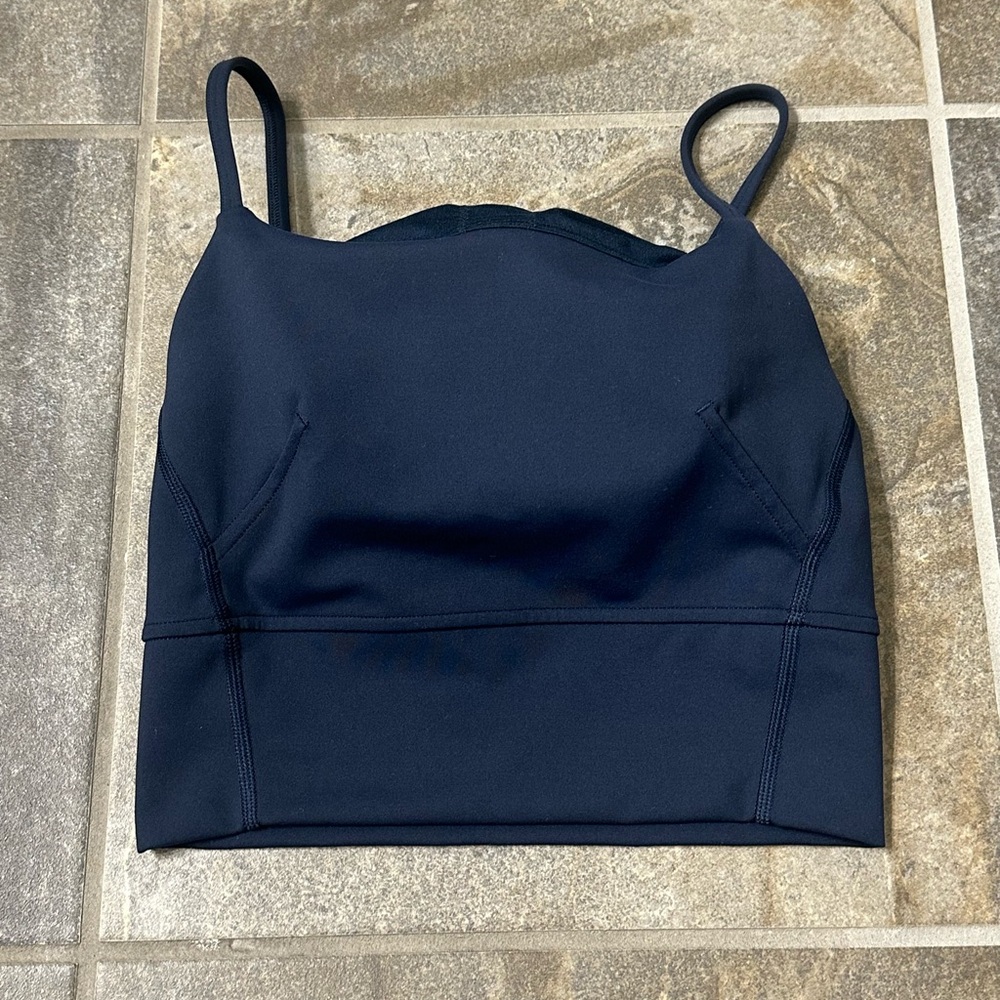Lululemon Wunder Train Strappy Tank Top
True Navy